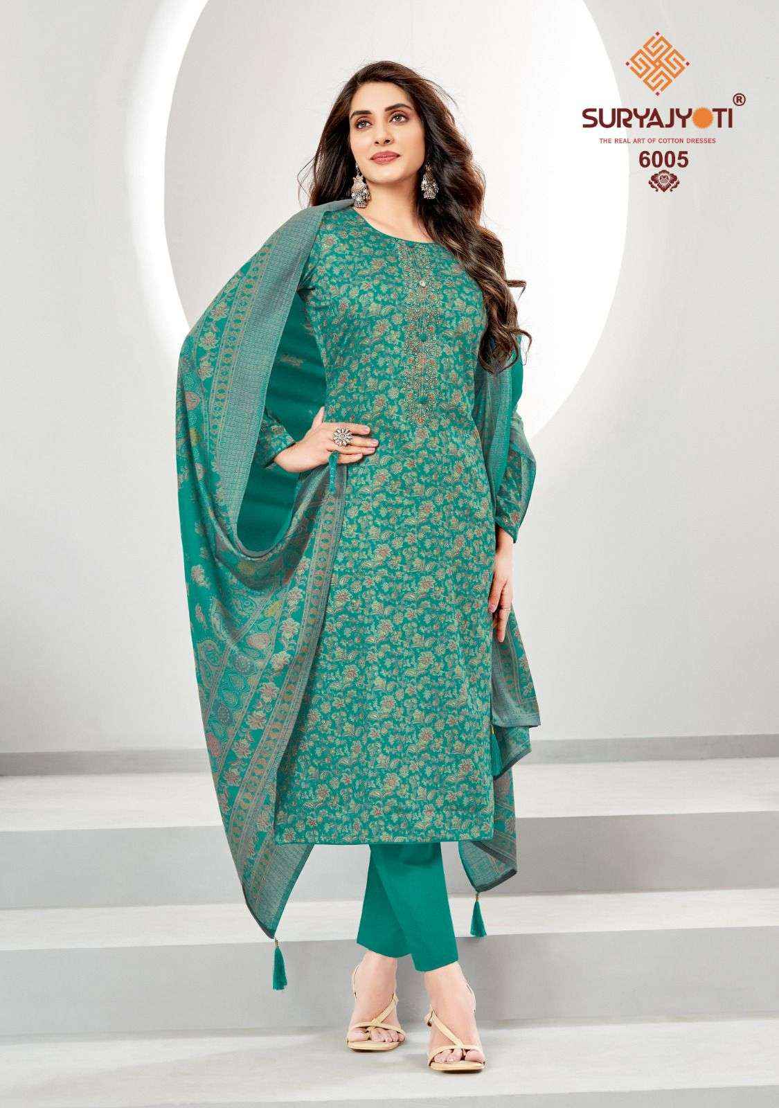 SURYAJYOTI KALKI VOL 6 SALWAR KAMEEZ ( 8 PCS CATALOG )