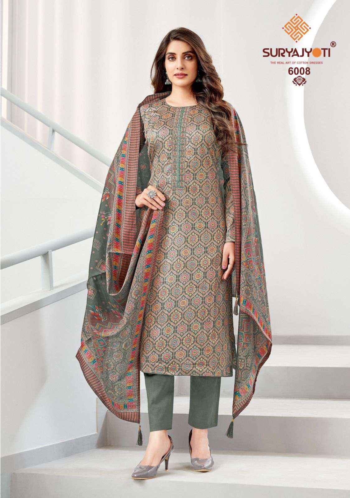 SURYAJYOTI KALKI VOL 6 SALWAR KAMEEZ ( 8 PCS CATALOG )