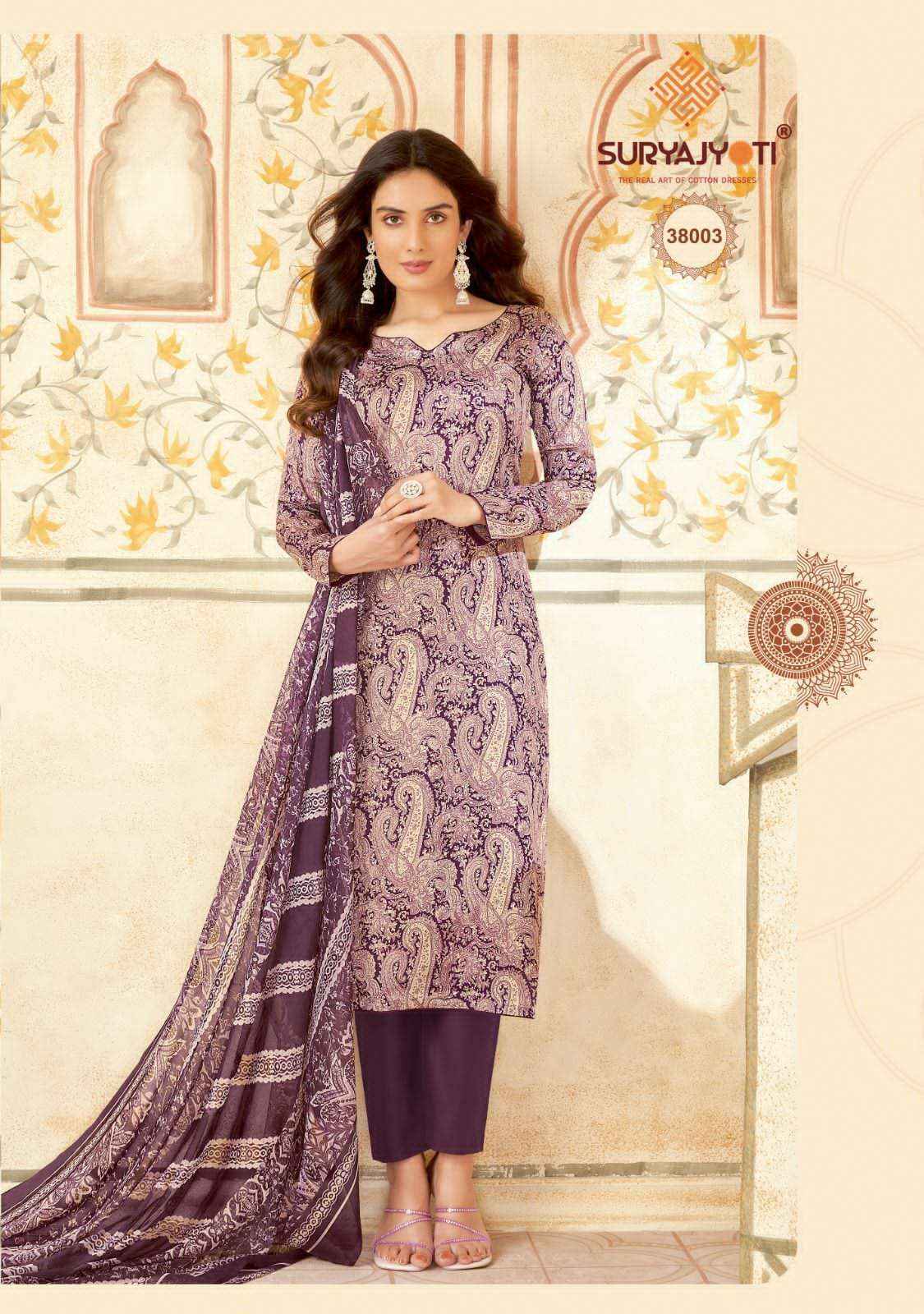 SURYAJYOTI NAISHAA VOL 38 SUITS WHOLESALE PRICE