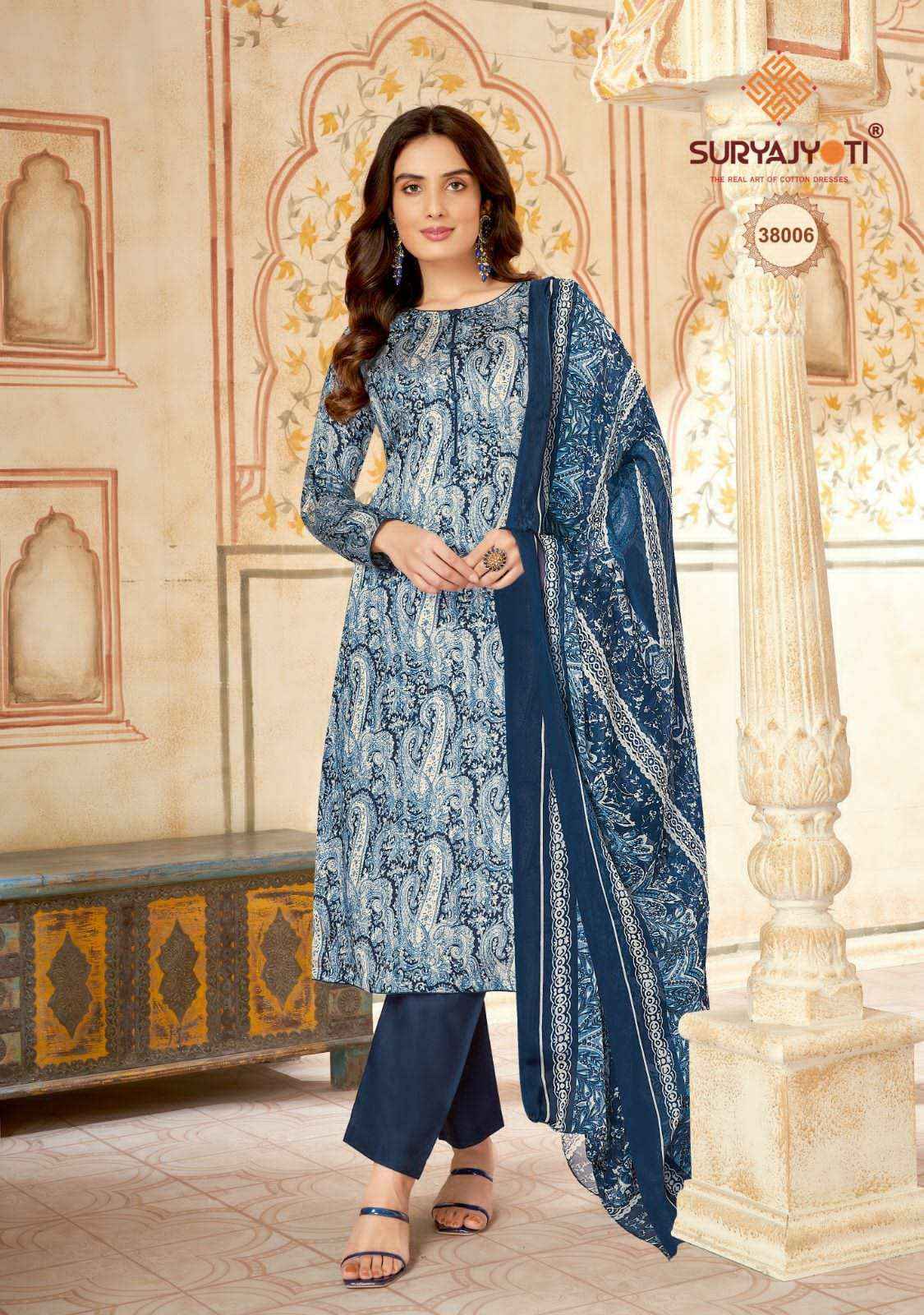 SURYAJYOTI NAISHAA VOL 38 SUITS WHOLESALE PRICE