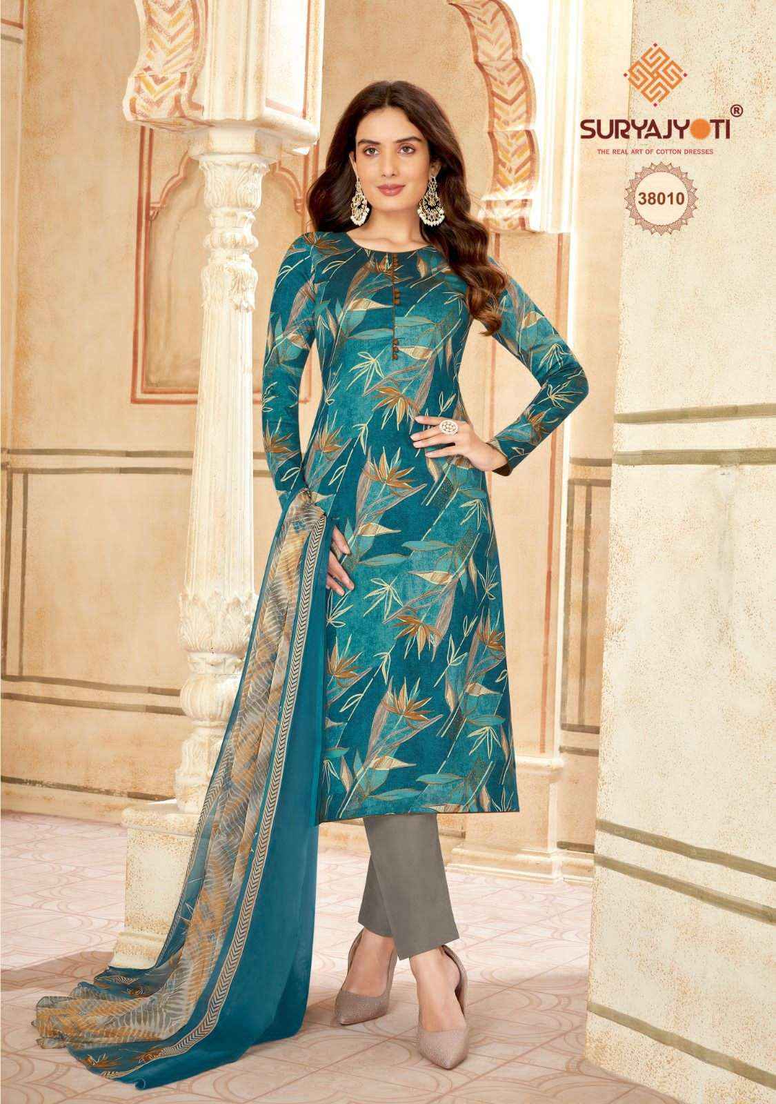 SURYAJYOTI NAISHAA VOL 38 SUITS WHOLESALE PRICE