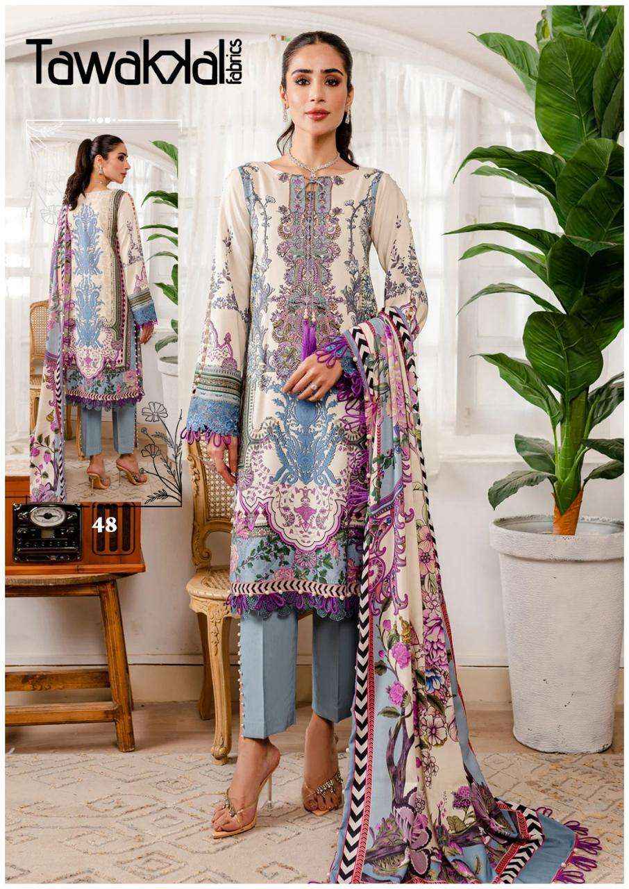 TAWAKKAL FABRICS MEHROZ LUXURY HEAVY COTTON COLLECTION VOL 5