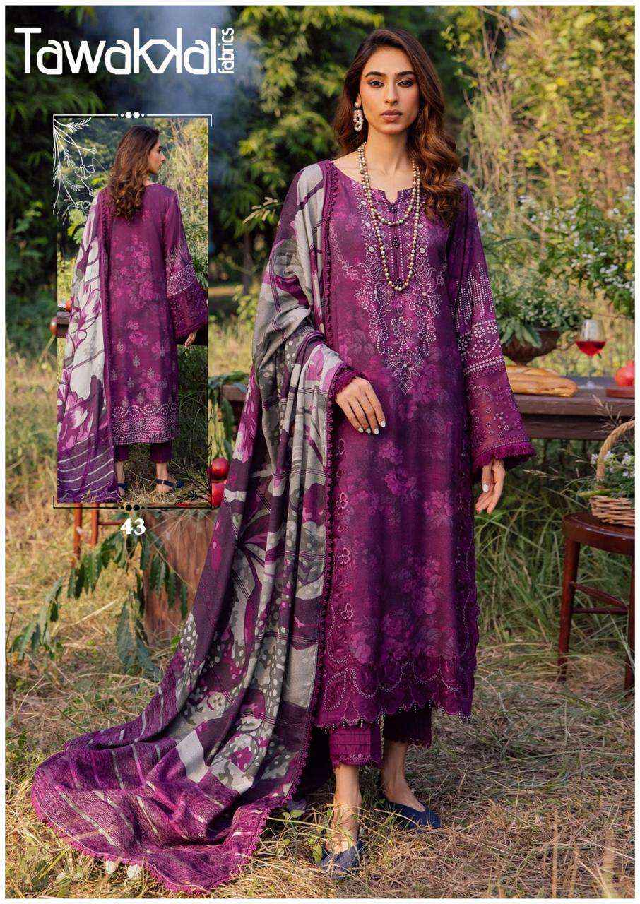 TAWAKKAL FABRICS MEHROZ LUXURY HEAVY COTTON COLLECTION VOL 5