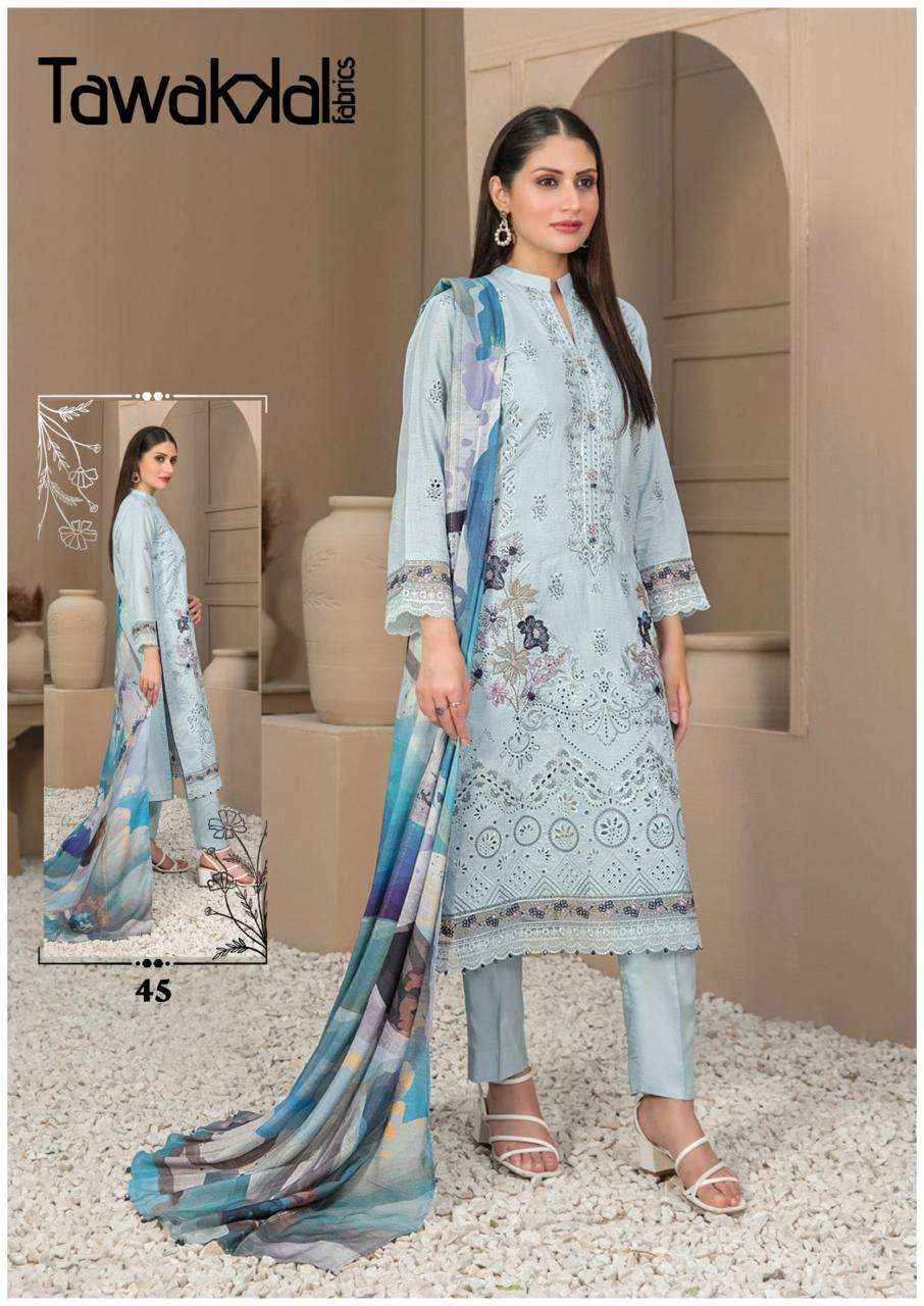 TAWAKKAL FABRICS MEHROZ LUXURY HEAVY COTTON COLLECTION VOL 5