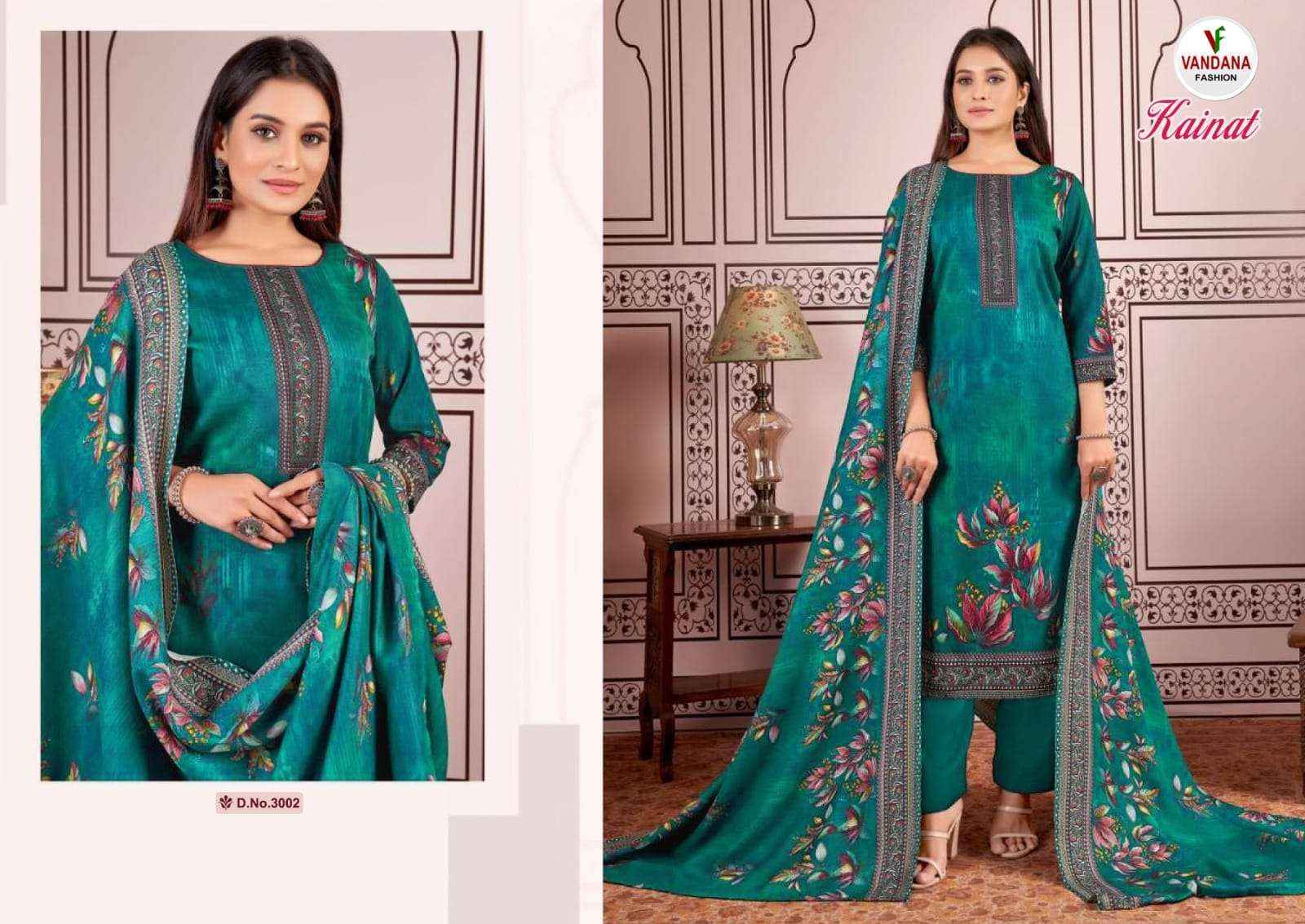 VANDANA FASHION KAINAT VOL 3 COTTON DRESS MATERIAL