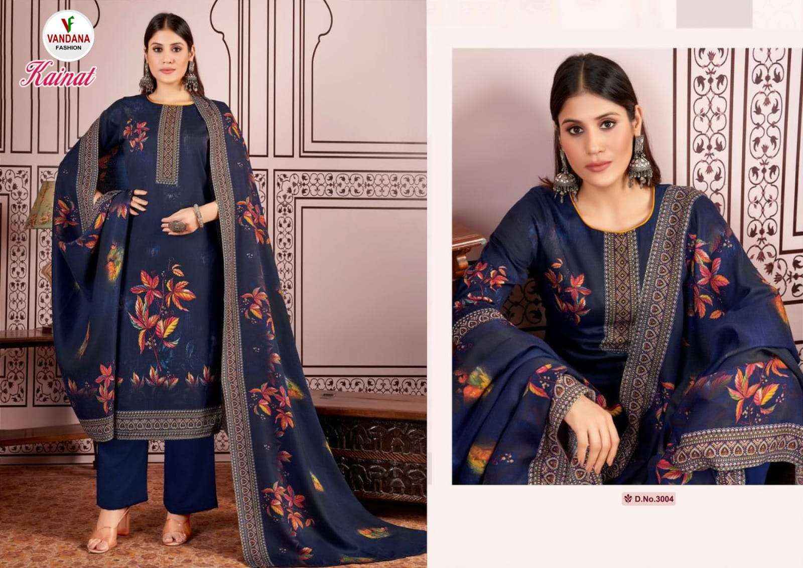 VANDANA FASHION KAINAT VOL 3 COTTON DRESS MATERIAL