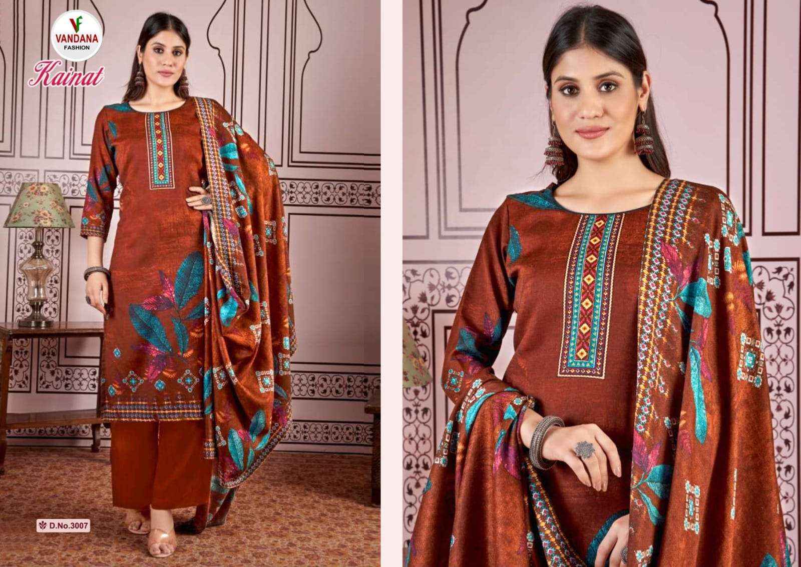 VANDANA FASHION KAINAT VOL 3 COTTON DRESS MATERIAL