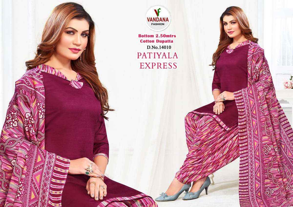 VANDANA FASHION PATIYALA EXPRESS VOL 14 DRESS MATERIAL