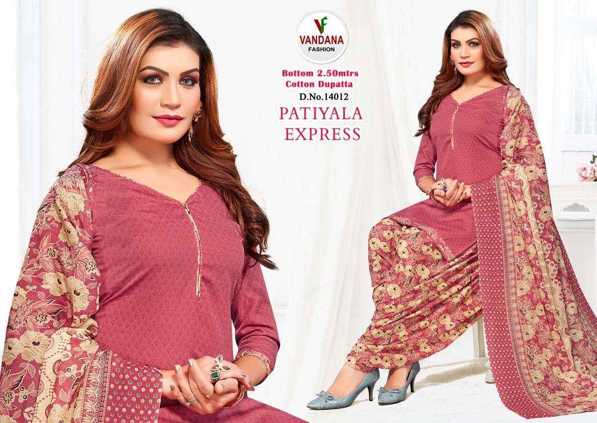 VANDANA FASHION PATIYALA EXPRESS VOL 14 DRESS MATERIAL