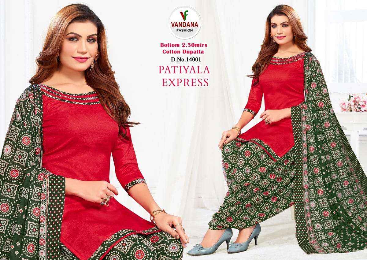 VANDANA FASHION PATIYALA EXPRESS VOL 14 DRESS MATERIAL