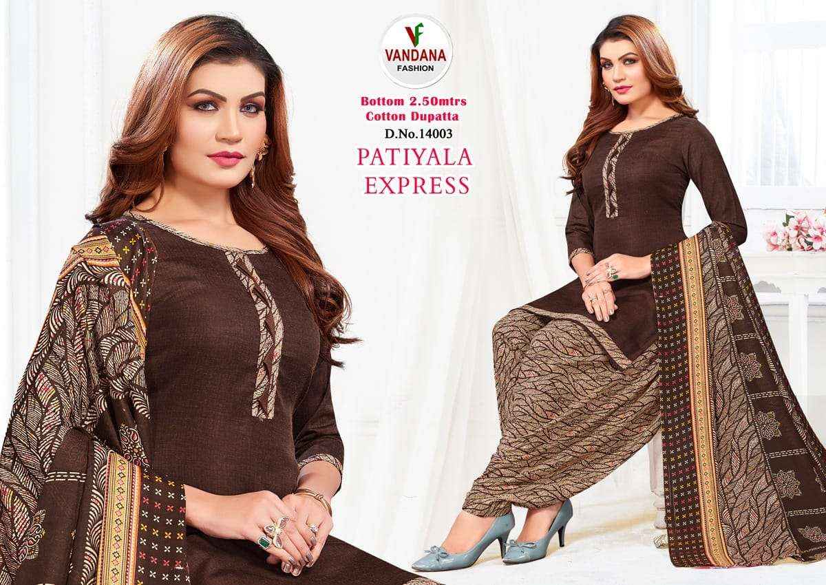 VANDANA FASHION PATIYALA EXPRESS VOL 14 DRESS MATERIAL