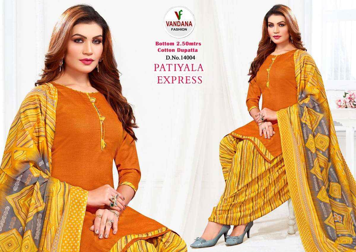 VANDANA FASHION PATIYALA EXPRESS VOL 14 DRESS MATERIAL