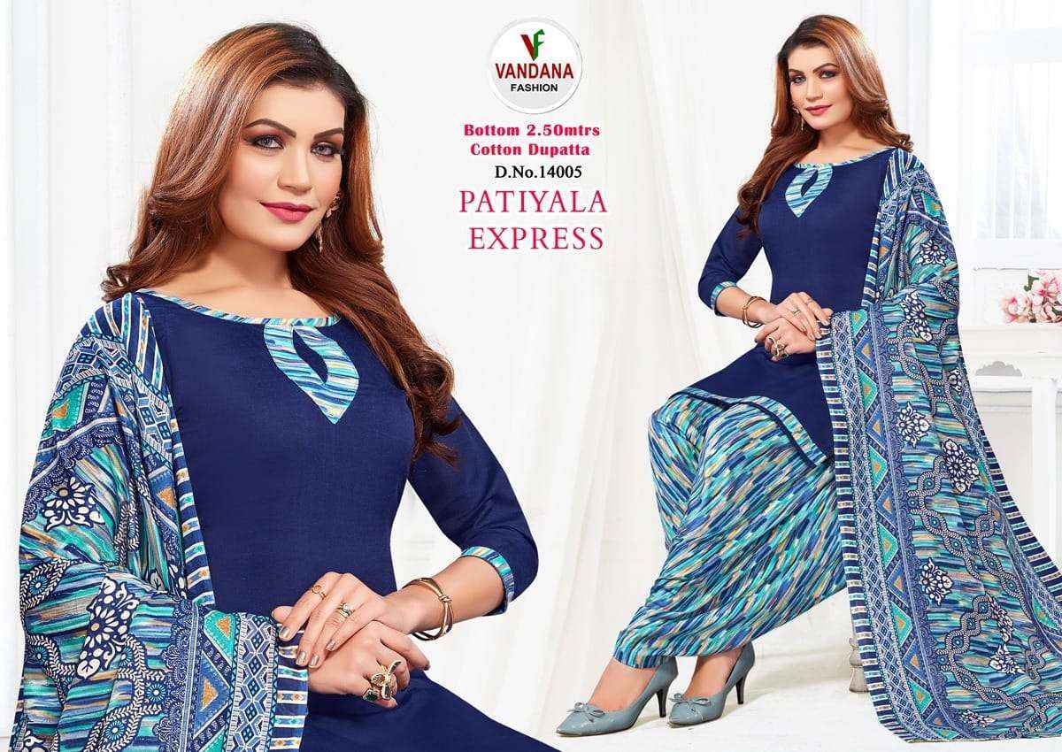 VANDANA FASHION PATIYALA EXPRESS VOL 14 DRESS MATERIAL