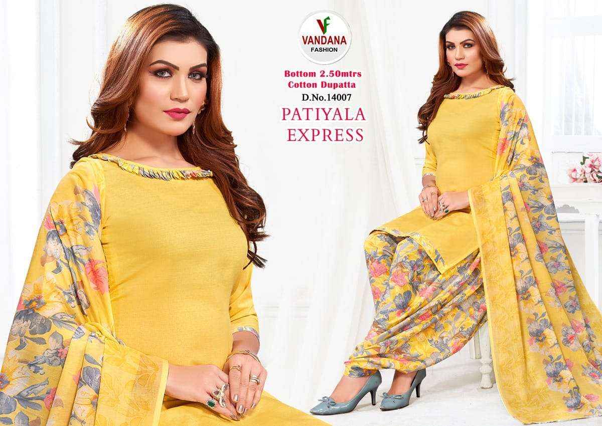 VANDANA FASHION PATIYALA EXPRESS VOL 14 DRESS MATERIAL