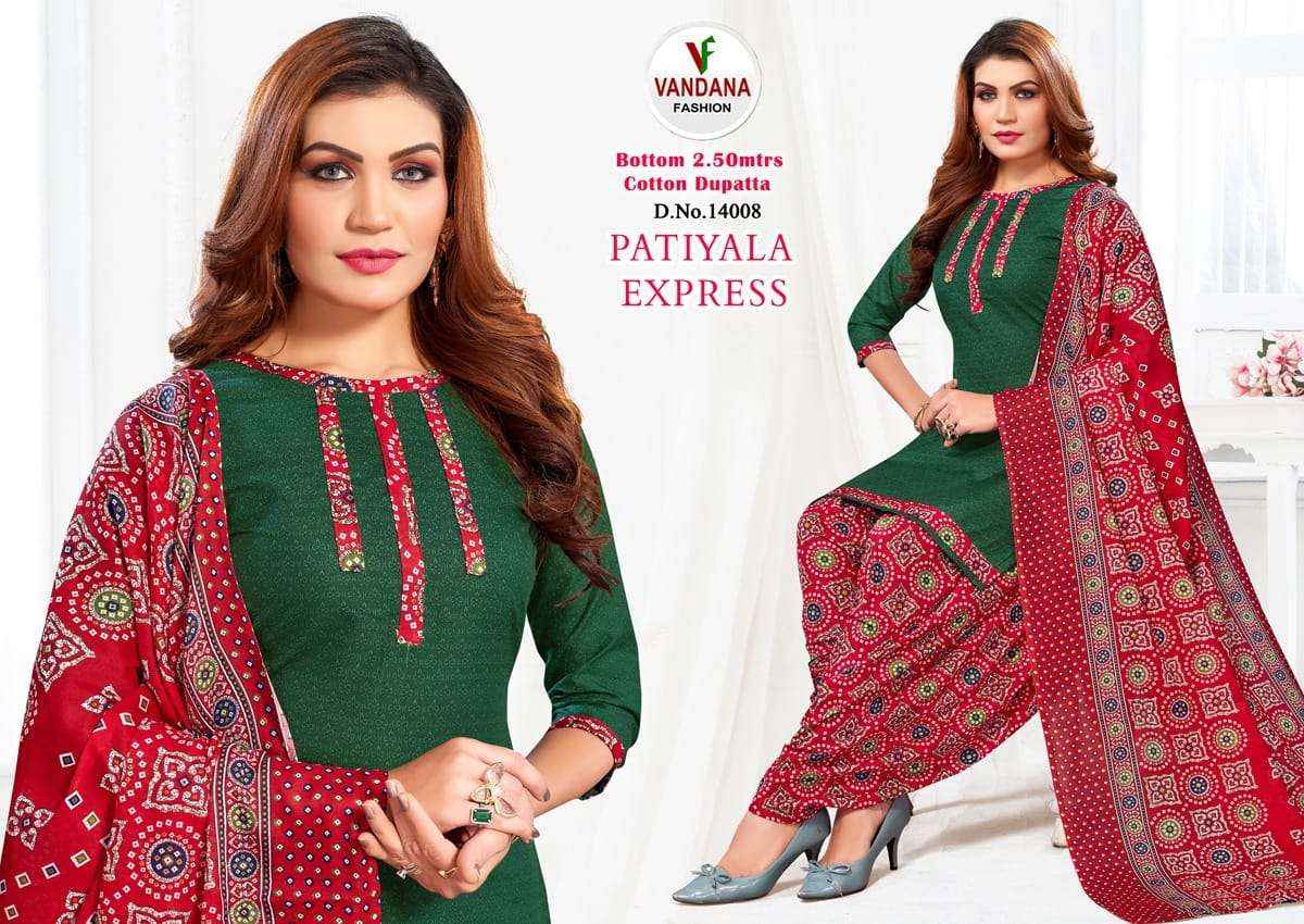 VANDANA FASHION PATIYALA EXPRESS VOL 14 DRESS MATERIAL