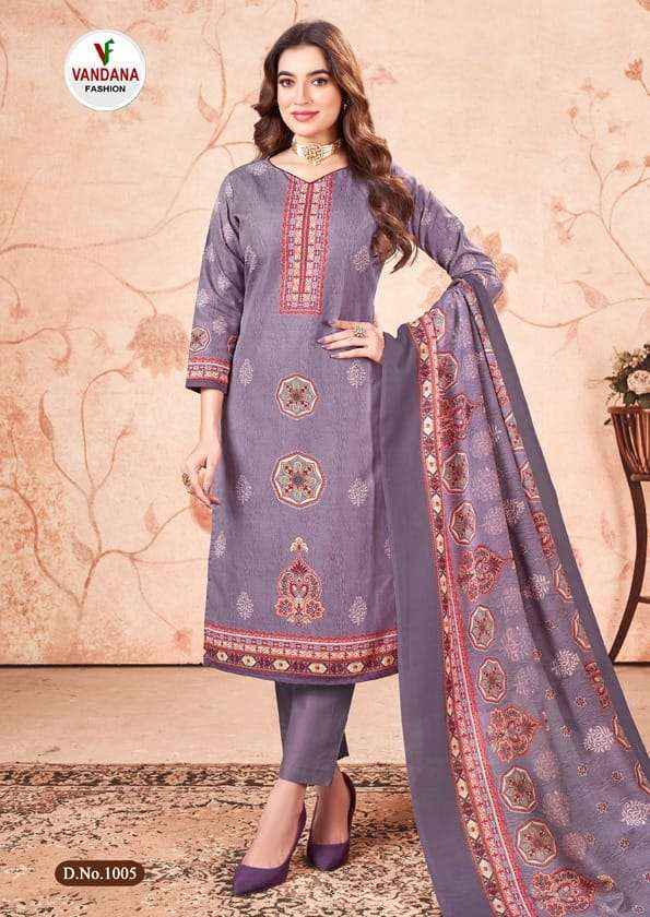 VANDANA FASHION RIWAAZ COTTON SALWAR KAMEEZ ( 10 PCS CATALOG )