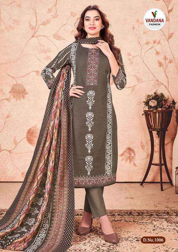 VANDANA FASHION RIWAAZ COTTON SALWAR KAMEEZ ( 10 PCS CATALOG )