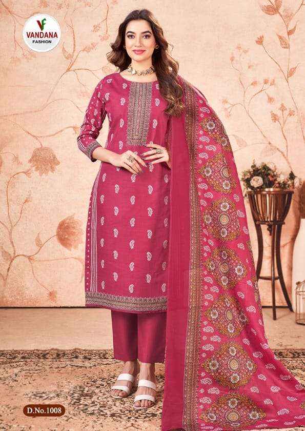 VANDANA FASHION RIWAAZ COTTON SALWAR KAMEEZ ( 10 PCS CATALOG )