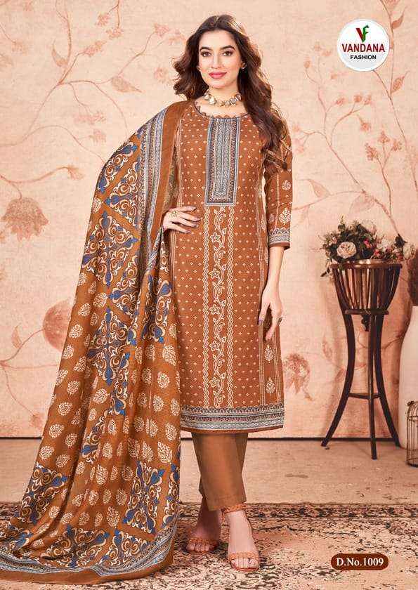 VANDANA FASHION RIWAAZ COTTON SALWAR KAMEEZ ( 10 PCS CATALOG )