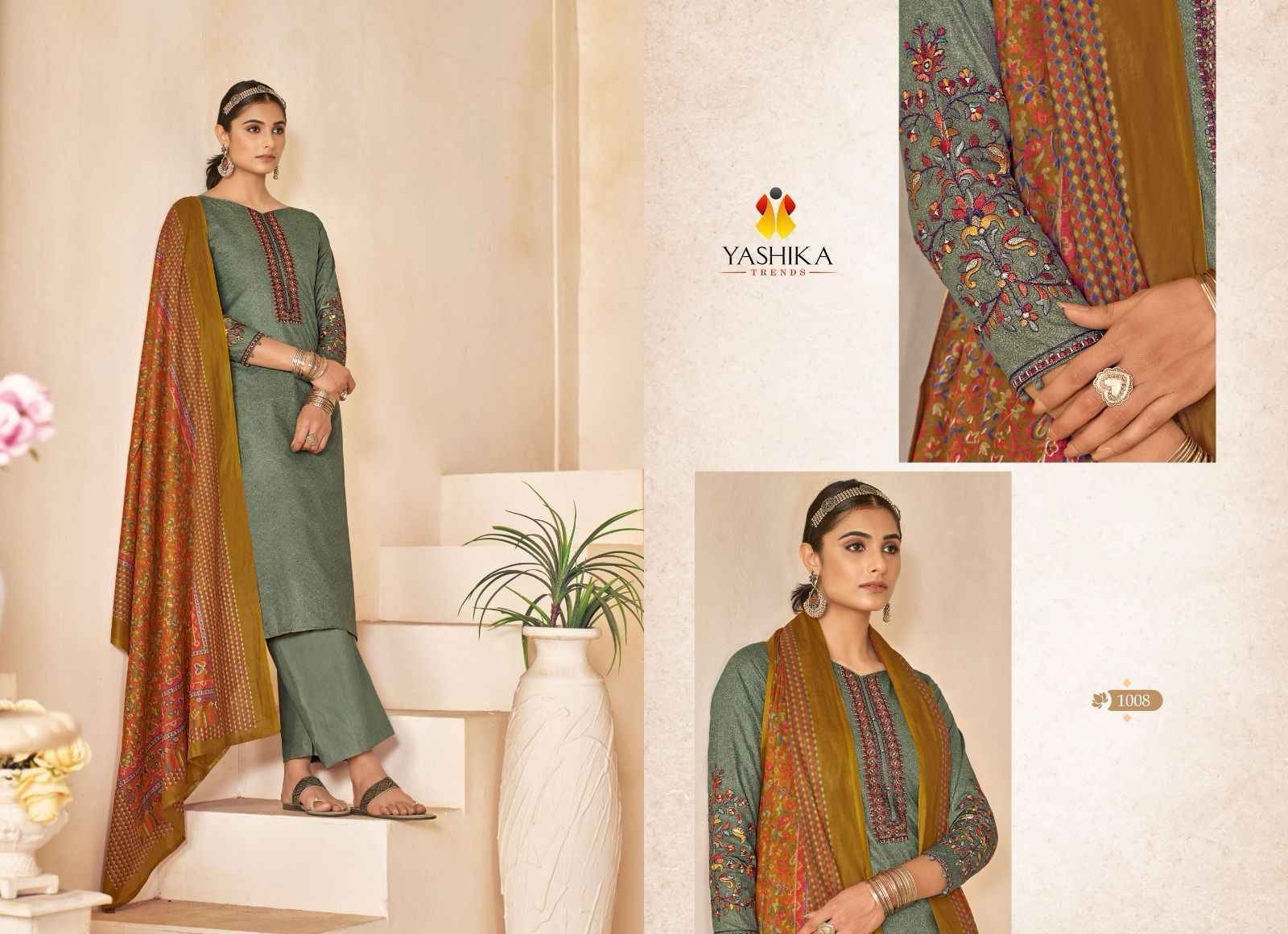 Yashika Trends Sehar Cotton Dress Material 8 pcs Catalogue