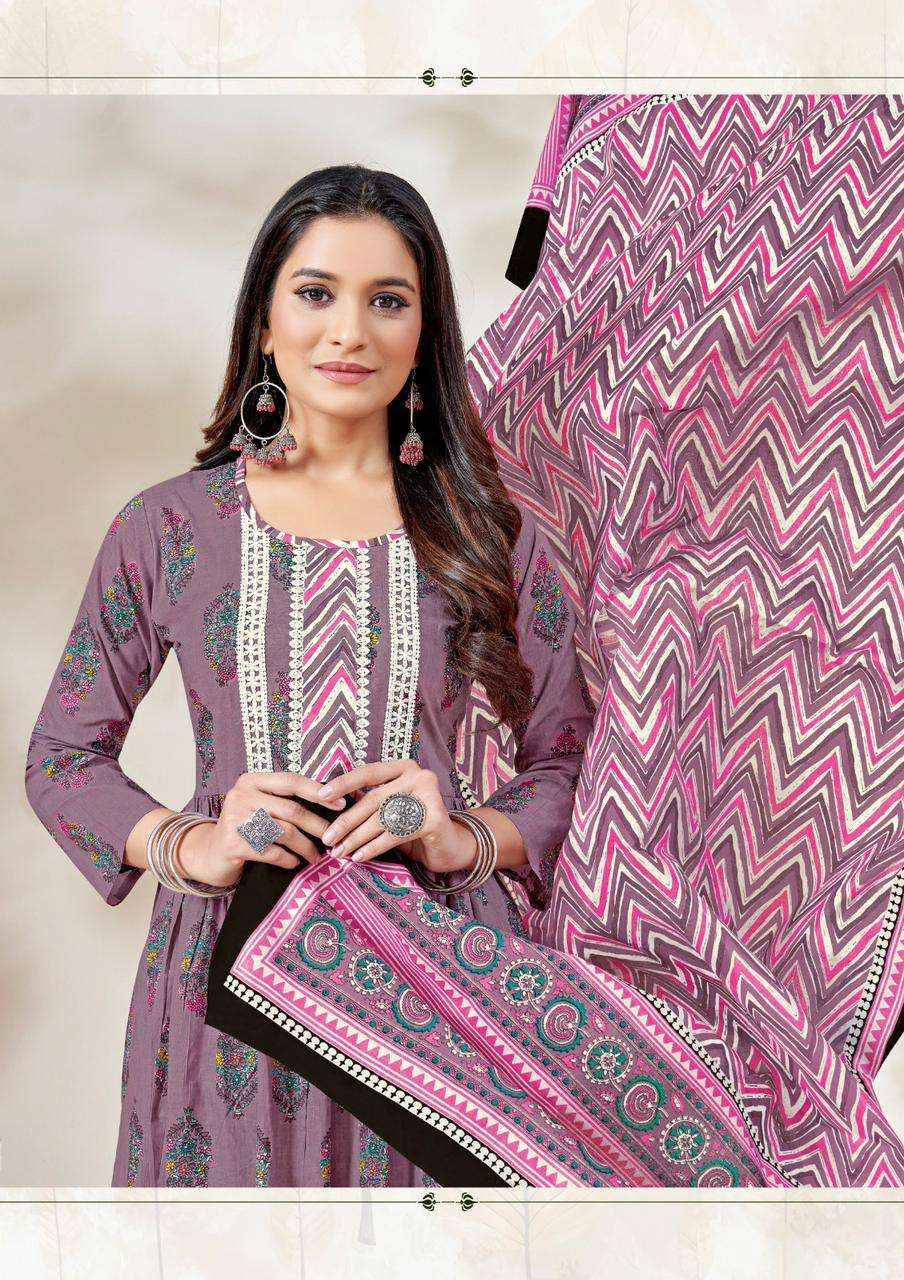 Balaji Cotton Nayraa Vol 1 Cotton Nayra Style Readymade Suits ( 12 Pcs Catalog )