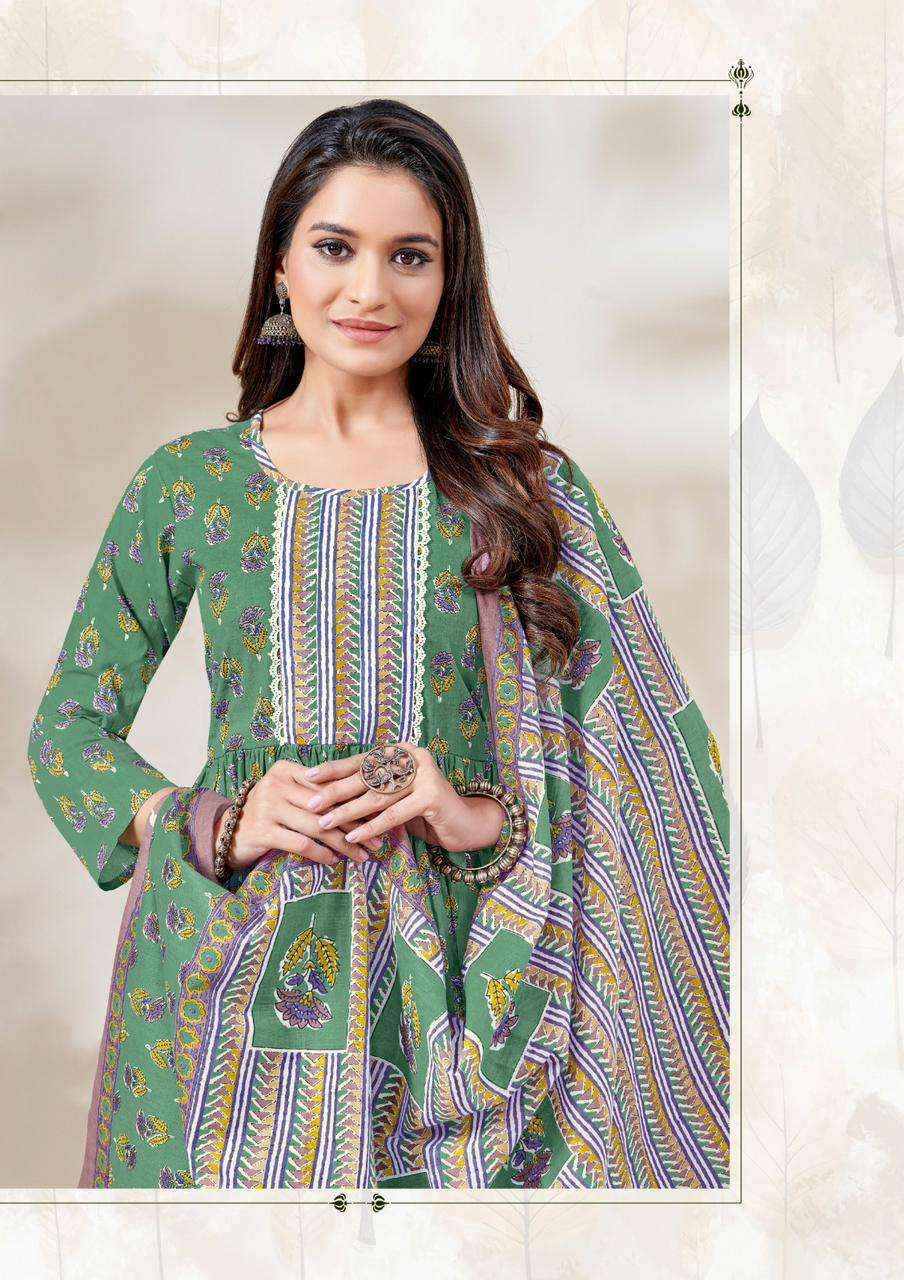 Balaji Cotton Nayraa Vol 1 Cotton Nayra Style Readymade Suits ( 12 Pcs Catalog )