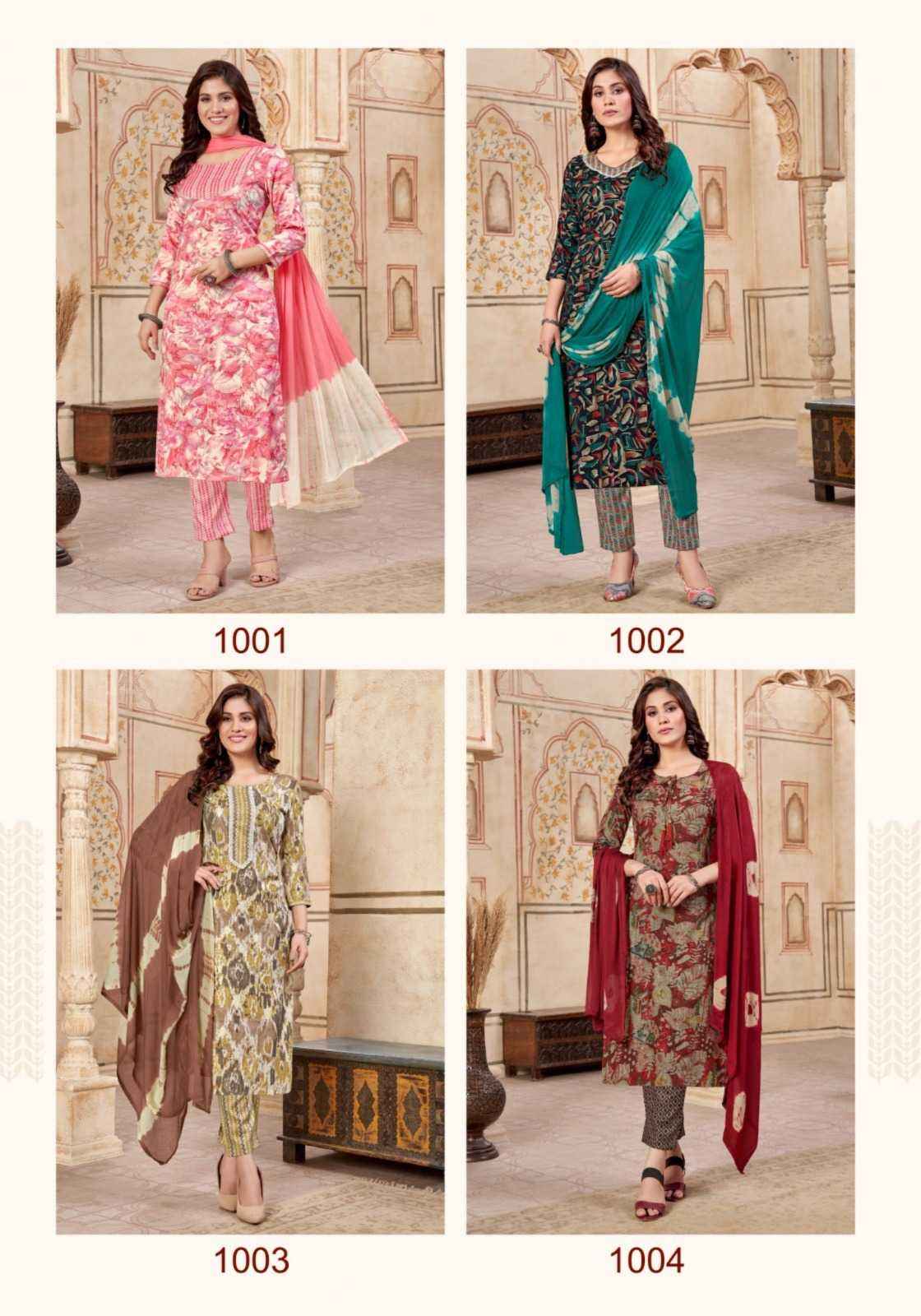 BALAJI COTTON SAMANTHA VOL 1 COTTON READYMADE SUITS ( 8 PCS CATALOG)