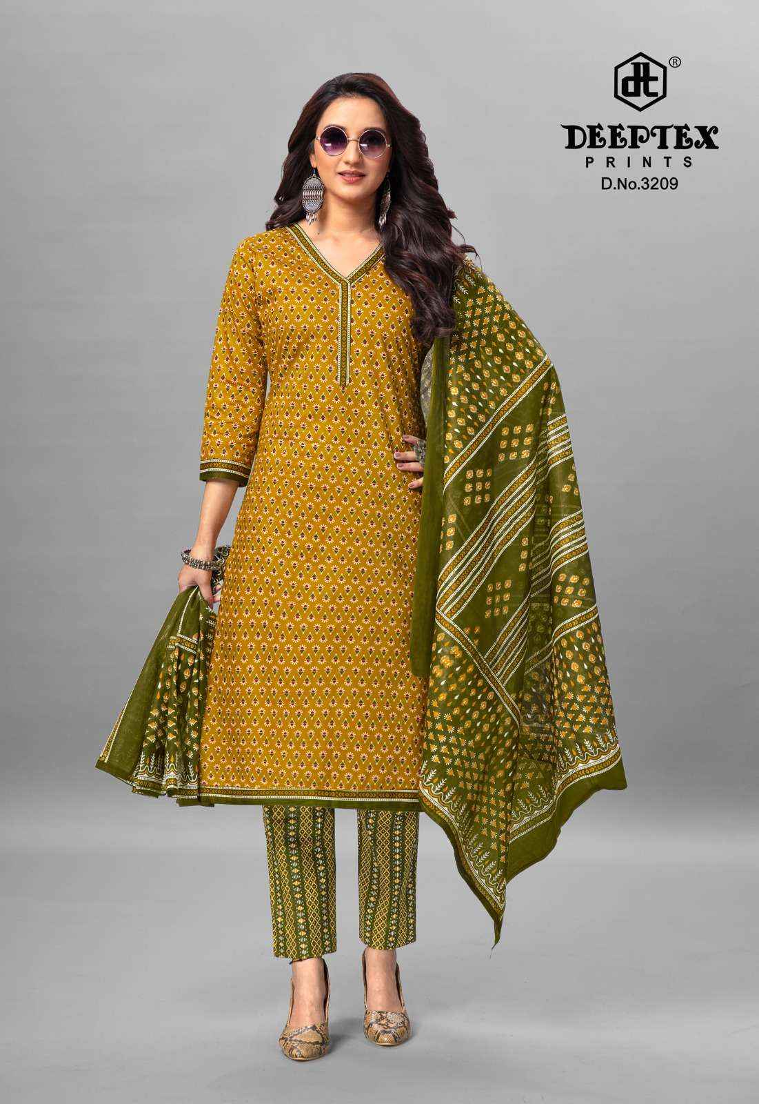 DEEPTEX PRINTS CHIEF GUEST VOL 32 COTTON DRESS MATERIAL ( 15 PCS CATALOG )