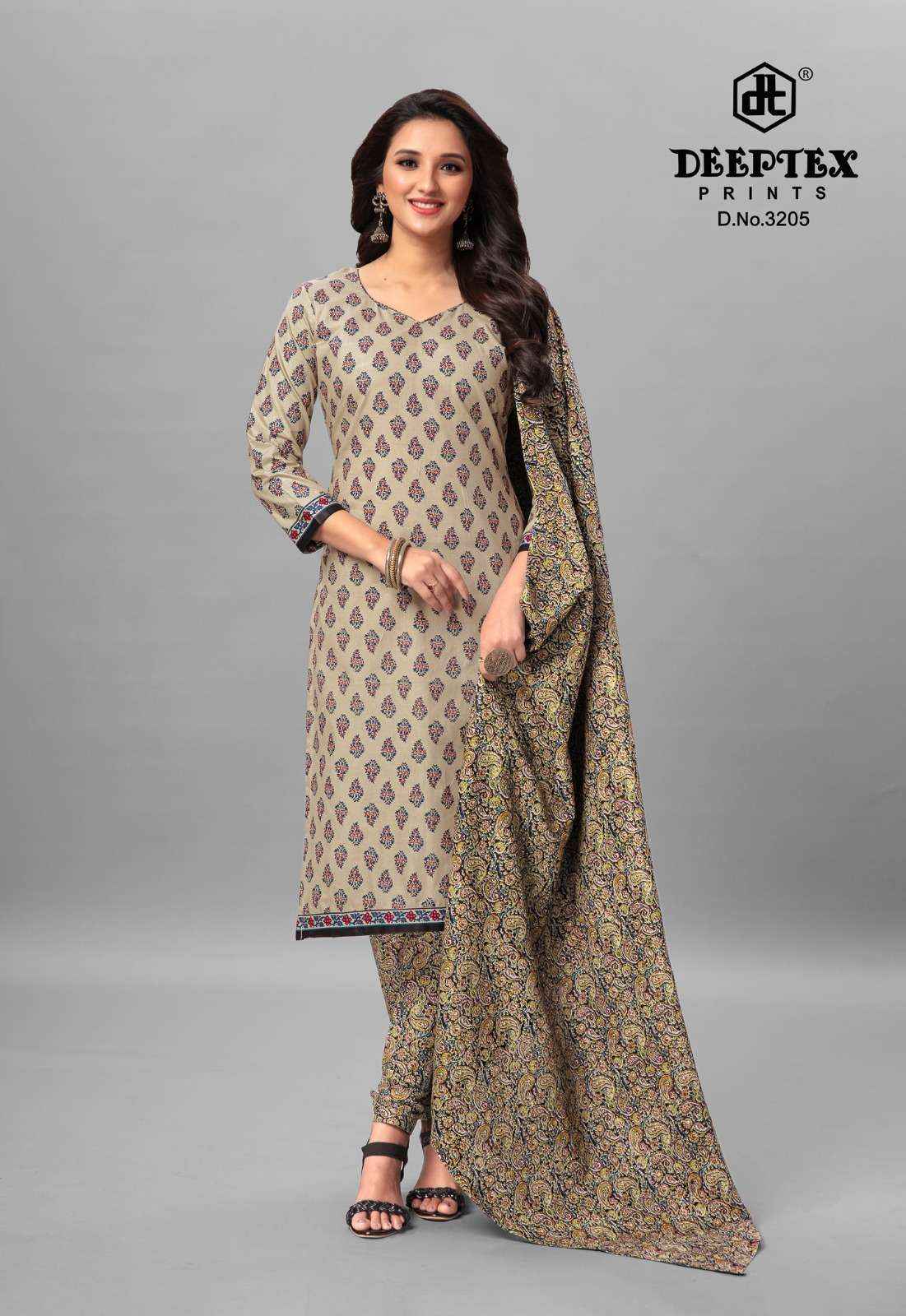 DEEPTEX PRINTS CHIEF GUEST VOL 32 COTTON DRESS MATERIAL ( 15 PCS CATALOG )