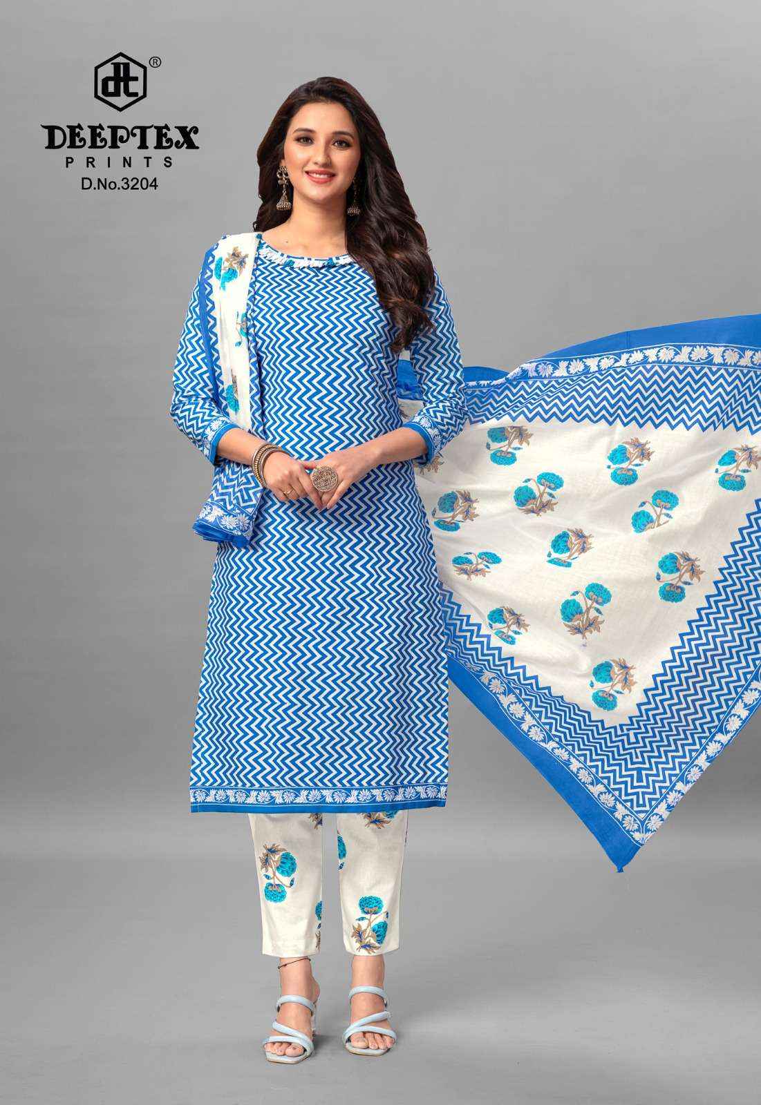 DEEPTEX PRINTS CHIEF GUEST VOL 32 COTTON DRESS MATERIAL ( 15 PCS CATALOG )