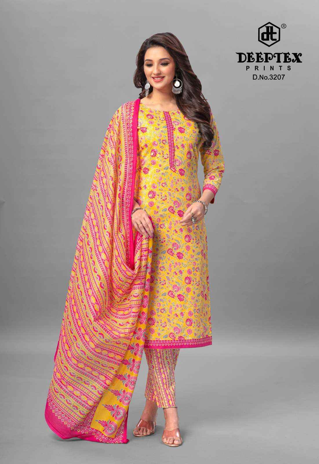 DEEPTEX PRINTS CHIEF GUEST VOL 32 COTTON DRESS MATERIAL ( 15 PCS CATALOG )