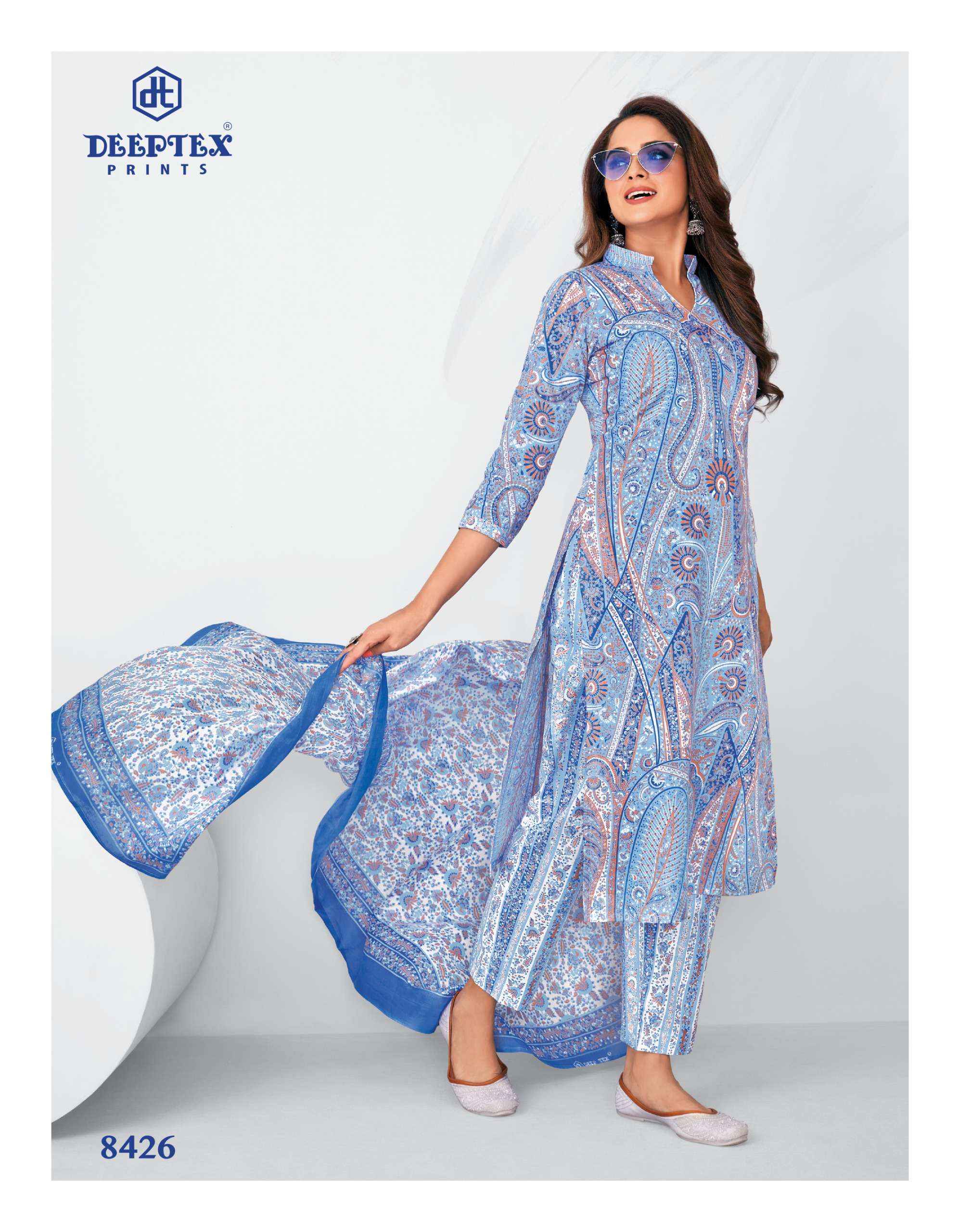 DEEPTEX PRINTS MISS INDIA VOL 84 SALWAR KAMEEZ ( 26 PCS CATALOG )