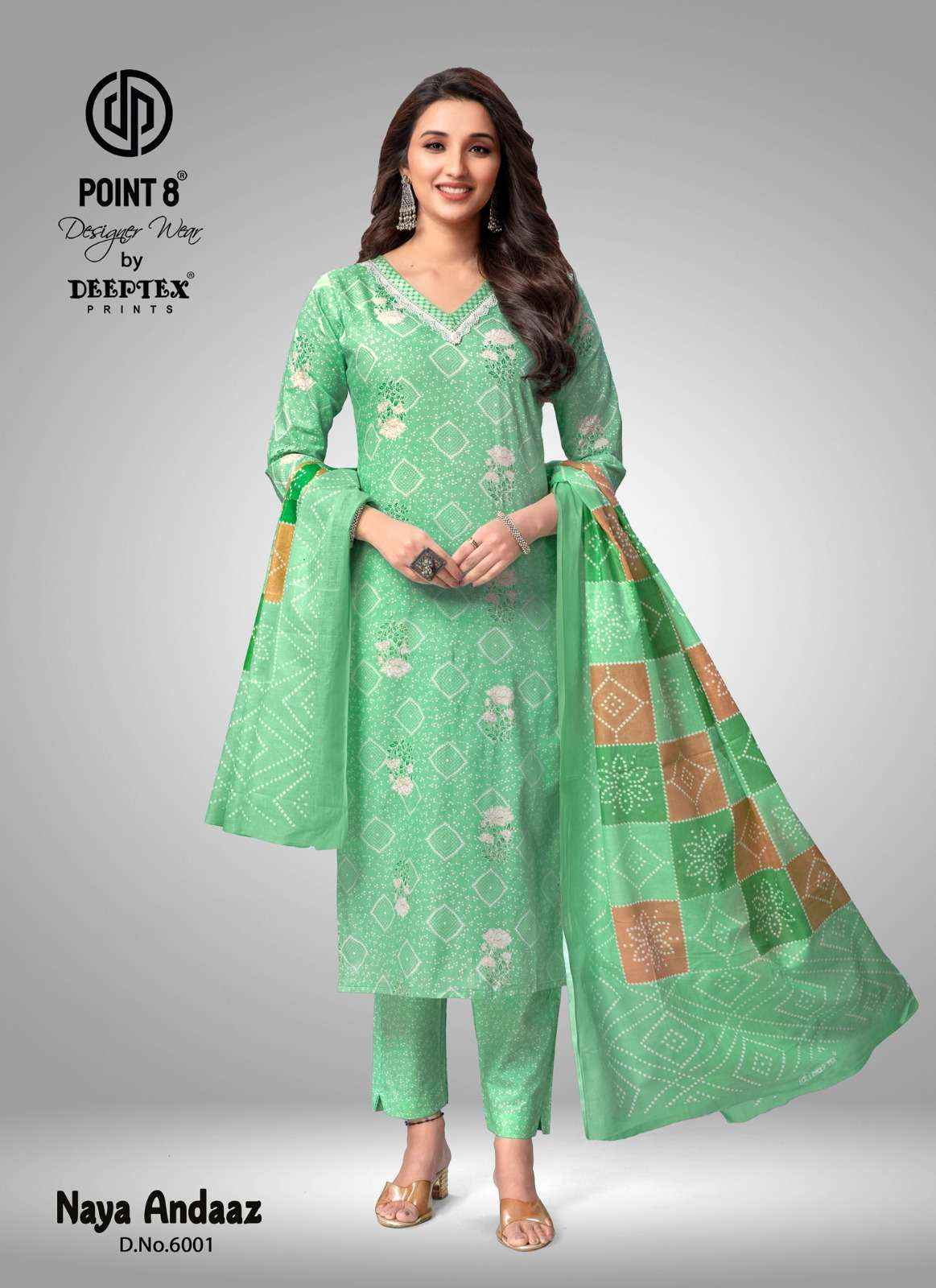 DEEPTEX PRINTS NAYA ANDAAZ VOL 6 COTTON KURTI COMBO SET ( 10 PCS CATALOG )