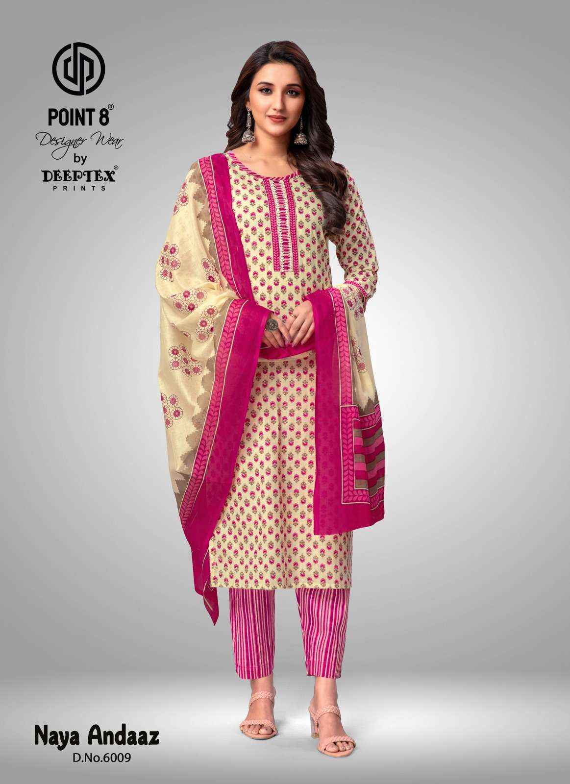 DEEPTEX PRINTS NAYA ANDAAZ VOL 6 COTTON KURTI COMBO SET ( 10 PCS CATALOG )