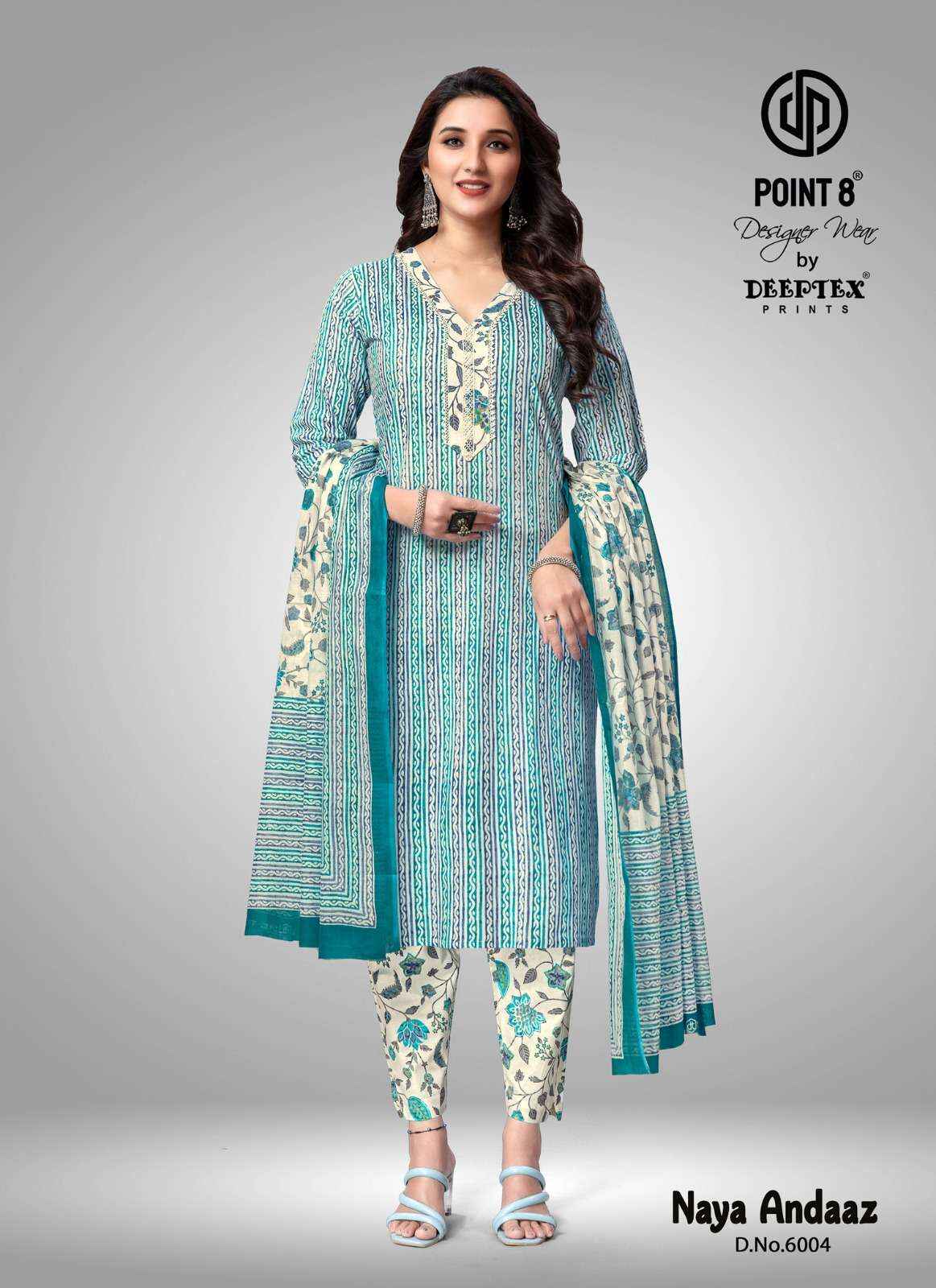 DEEPTEX PRINTS NAYA ANDAAZ VOL 6 COTTON KURTI COMBO SET ( 10 PCS CATALOG )