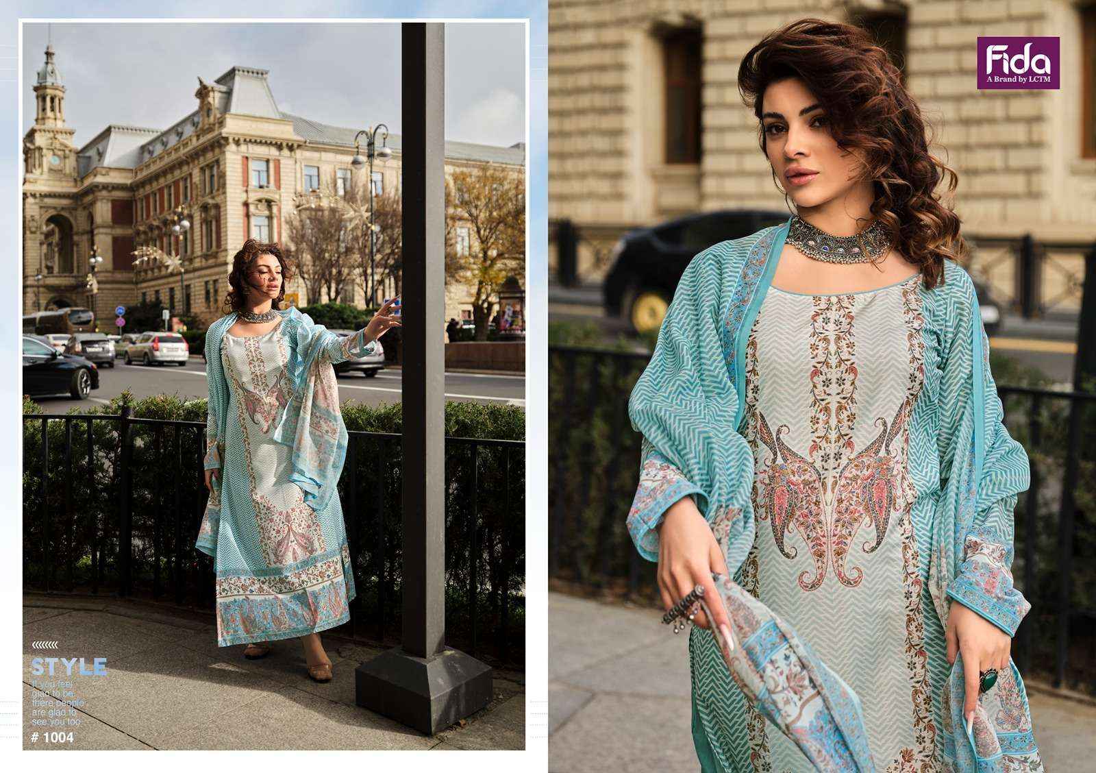 FIDA NYRA DIGITAL PRINT COTTON SALWAR KAMEEZ ( 6 PCS CATALOG )