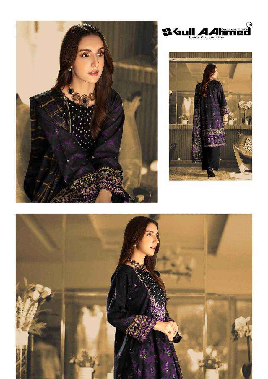 GULL AHMED ASIM JOFA PURE COTTON PAKISTANI SUITS ( 6 PCS CATALOG )