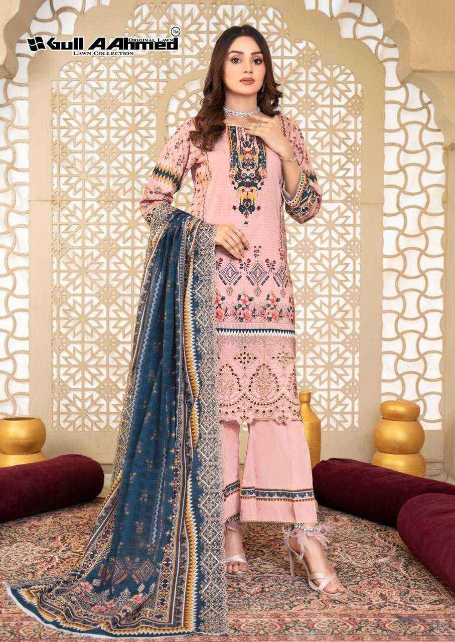 GULL AHMED ASIM JOFA PURE COTTON PAKISTANI SUITS ( 6 PCS CATALOG )