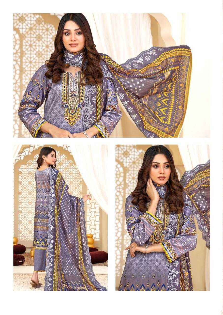 GULL AHMED ASIM JOFA PURE COTTON PAKISTANI SUITS ( 6 PCS CATALOG )