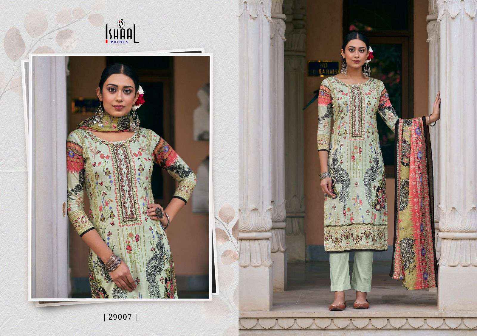 ISHAAL GULMOHAR VOL 29 DRESS MATERIAL ( 10 PCS CATALOG )