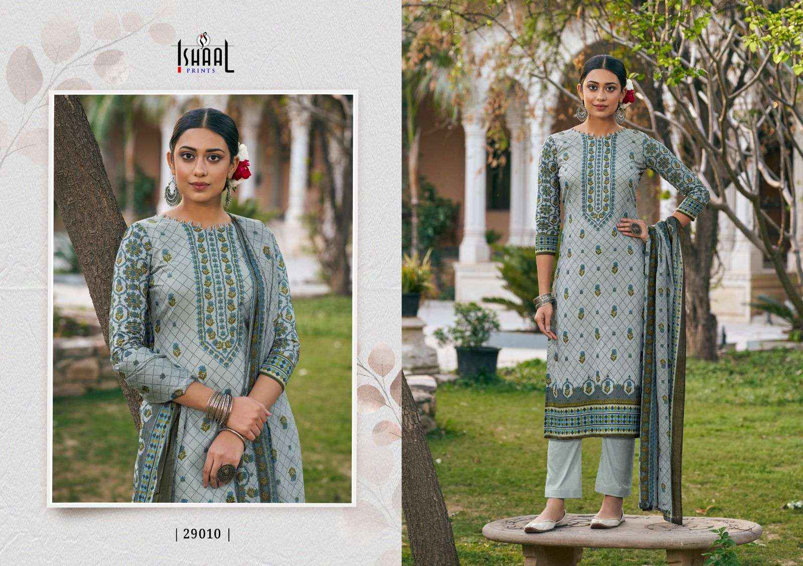 ISHAAL GULMOHAR VOL 29 DRESS MATERIAL ( 10 PCS CATALOG )