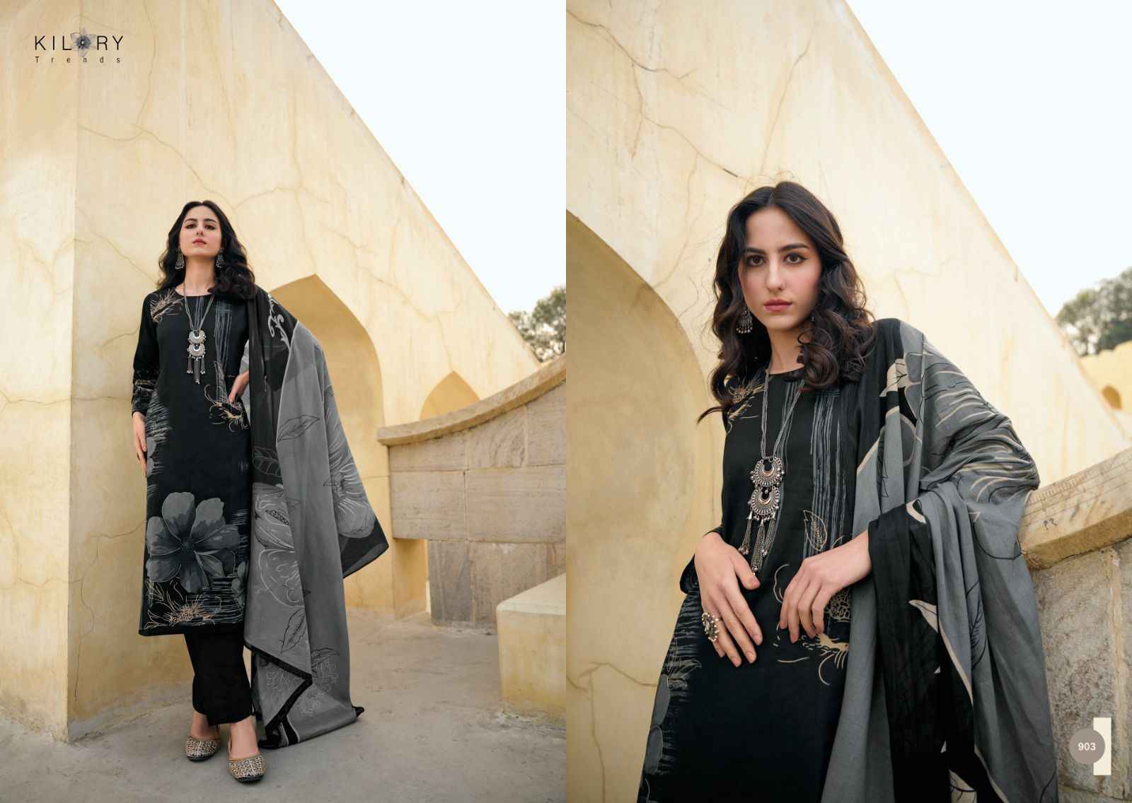 Kilory Trends Summer of Joy Pure Jam Cotton Dress Material 6 Pc Catalog