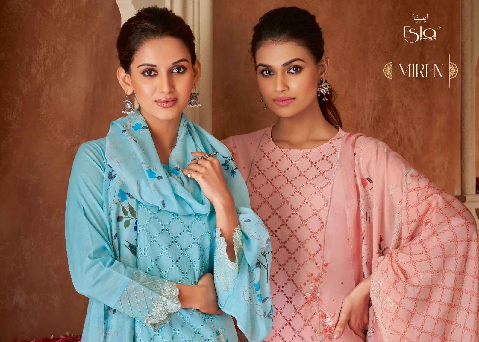 Ladies Flavour Parampara Vol 2 Chinon Kurti Combo 6 pcs Catalogue