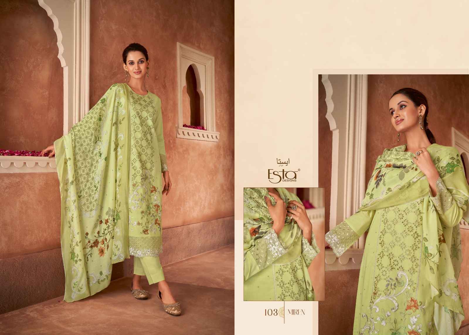 Ladies Flavour Parampara Vol 2 Chinon Kurti Combo 6 pcs Catalogue