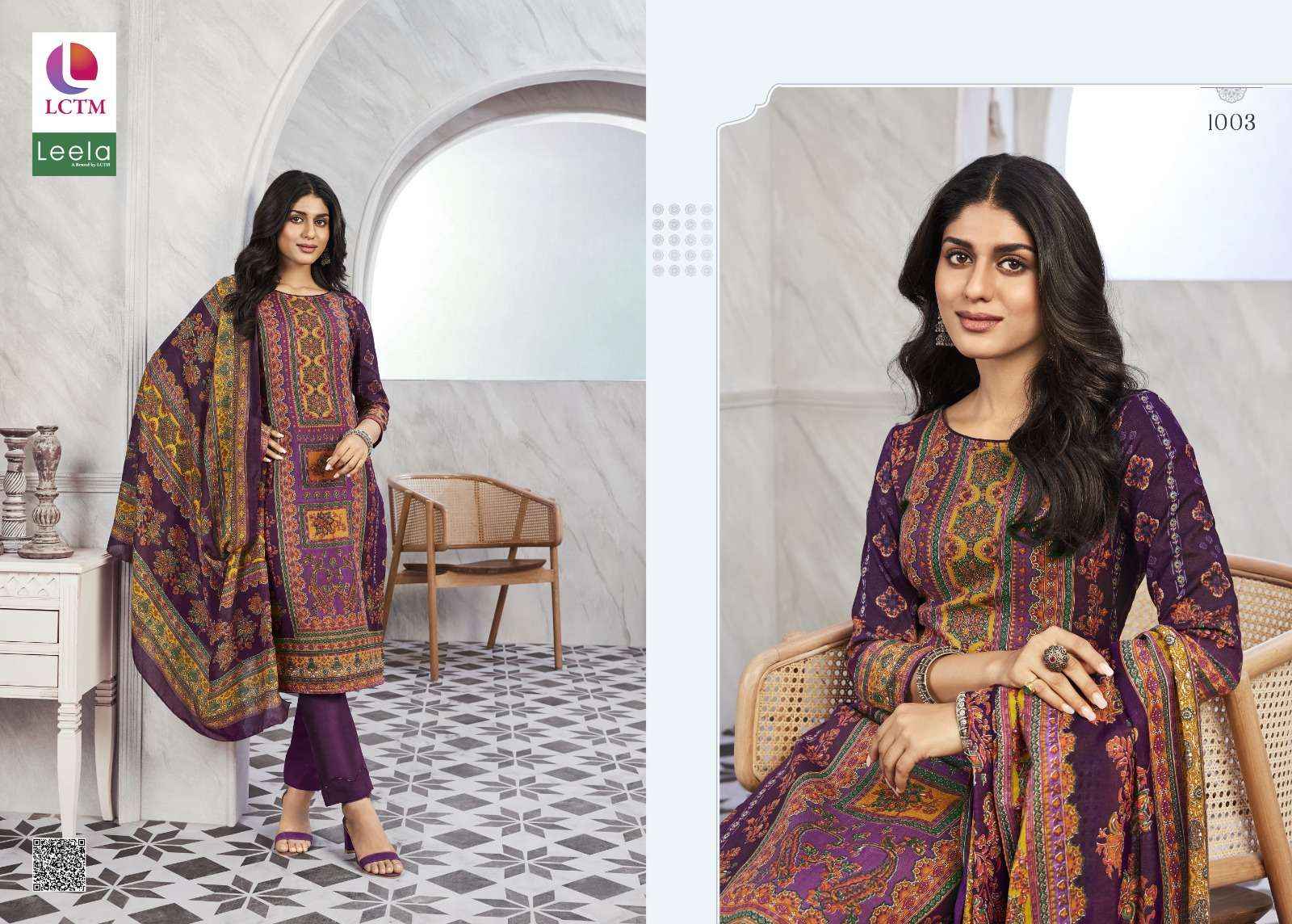 LEELA JASMINE COTTON SALWAR KAMEEZ AT WHOLESALE PRICE ( 6 PCS CATALOG )