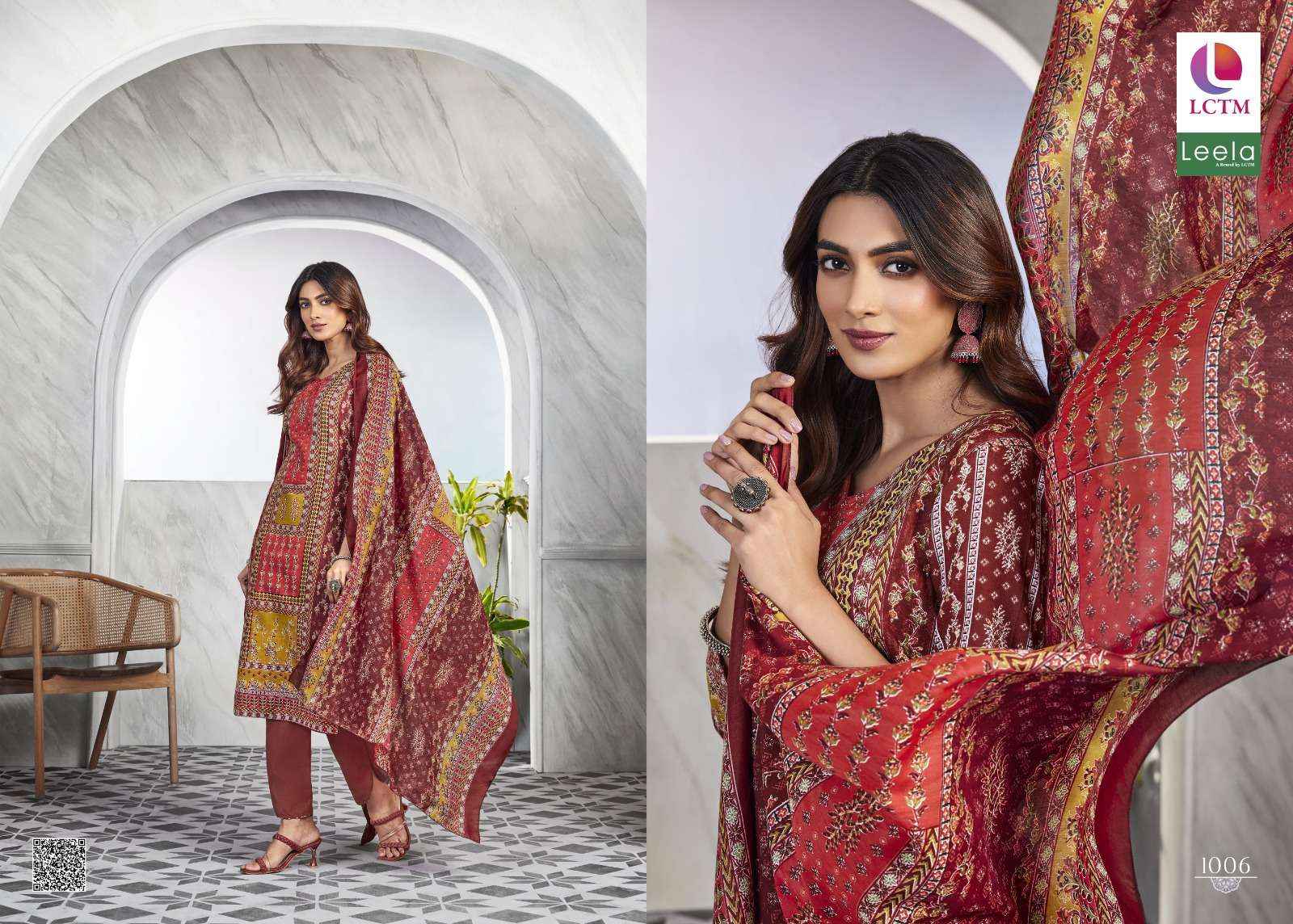 LEELA JASMINE COTTON SALWAR KAMEEZ AT WHOLESALE PRICE ( 6 PCS CATALOG )