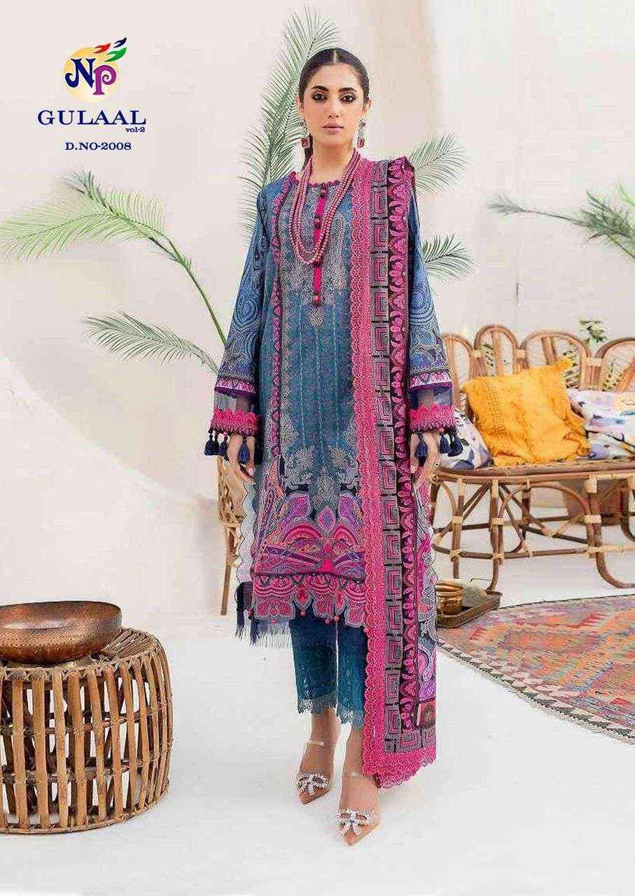 NAND GOPAL GULAAL VOL 2 PAKISTANI DRESS MATERIAL ( 8 PCS CATALOG )