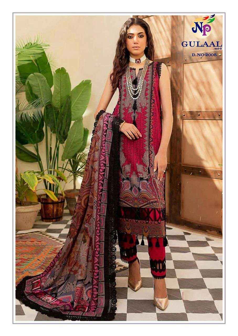 NAND GOPAL GULAAL VOL 2 PAKISTANI DRESS MATERIAL ( 8 PCS CATALOG )