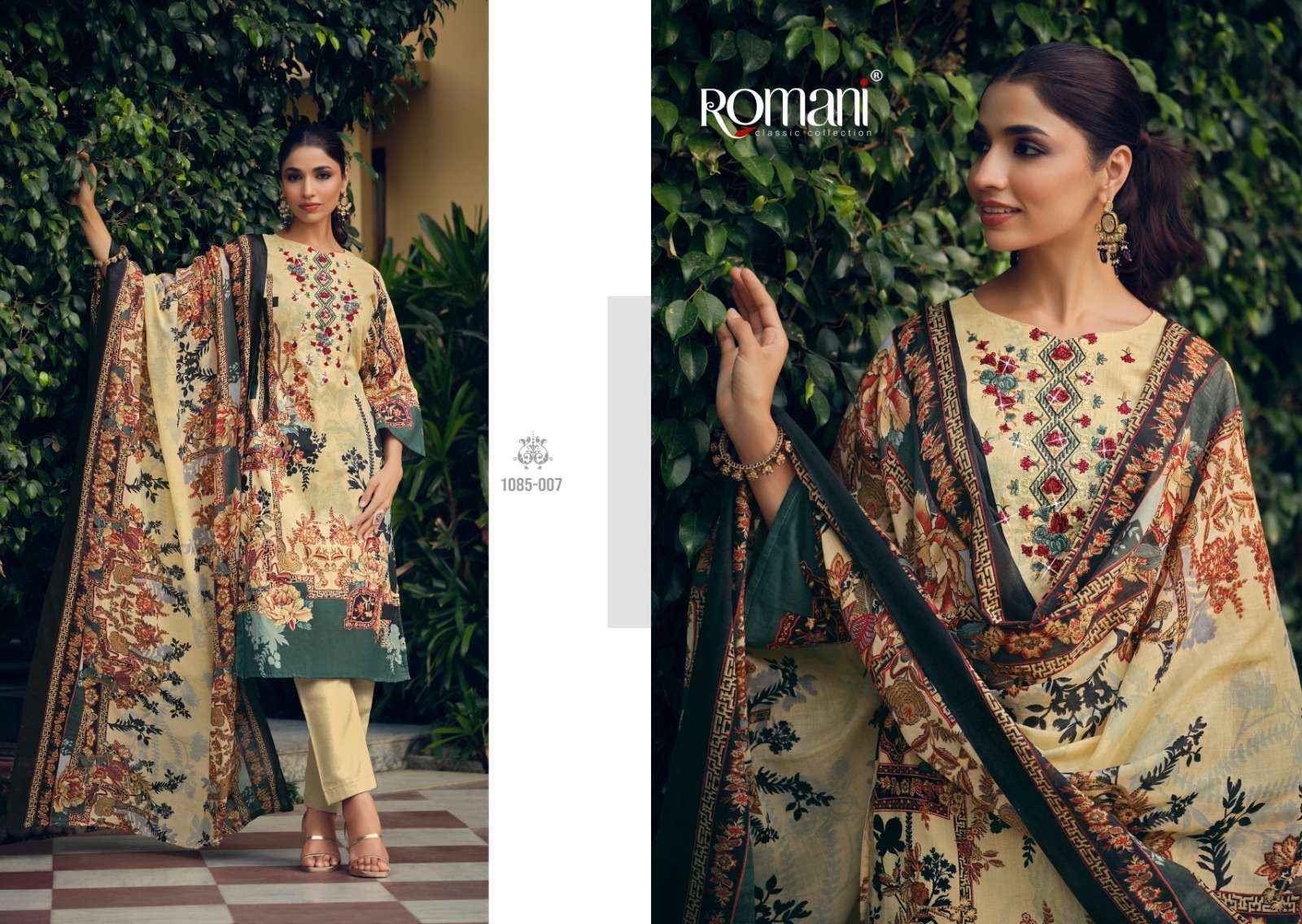 ROMANI NAIRA VOL-1 COTTON DESIGNER SALWAR SUITS ( 10 PCS CATALOG )