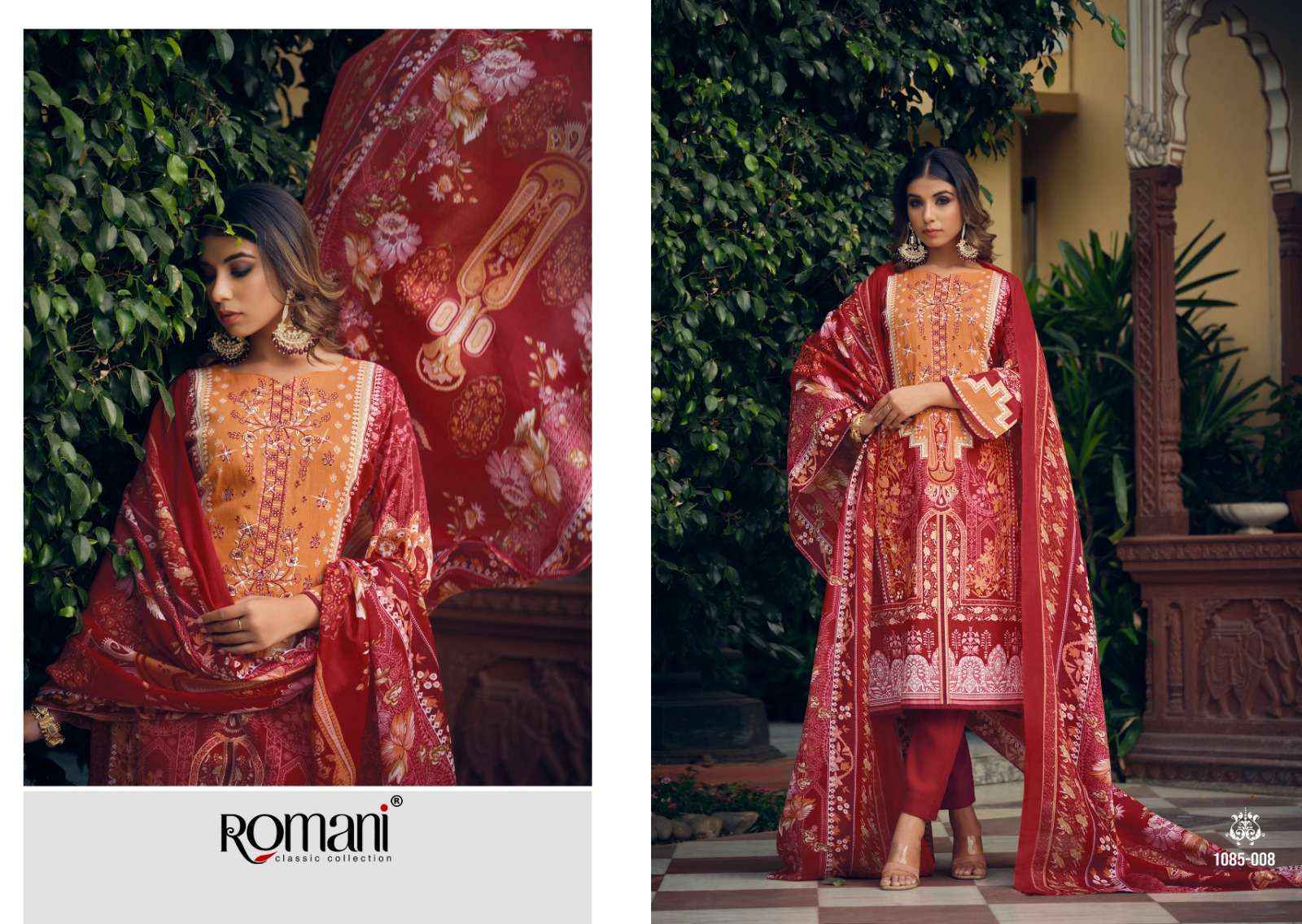 ROMANI NAIRA VOL-1 COTTON DESIGNER SALWAR SUITS ( 10 PCS CATALOG )